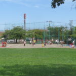 一の村公園の野球場